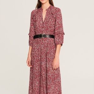 Ba&sh dress / red / Large or size 3 -new with tags